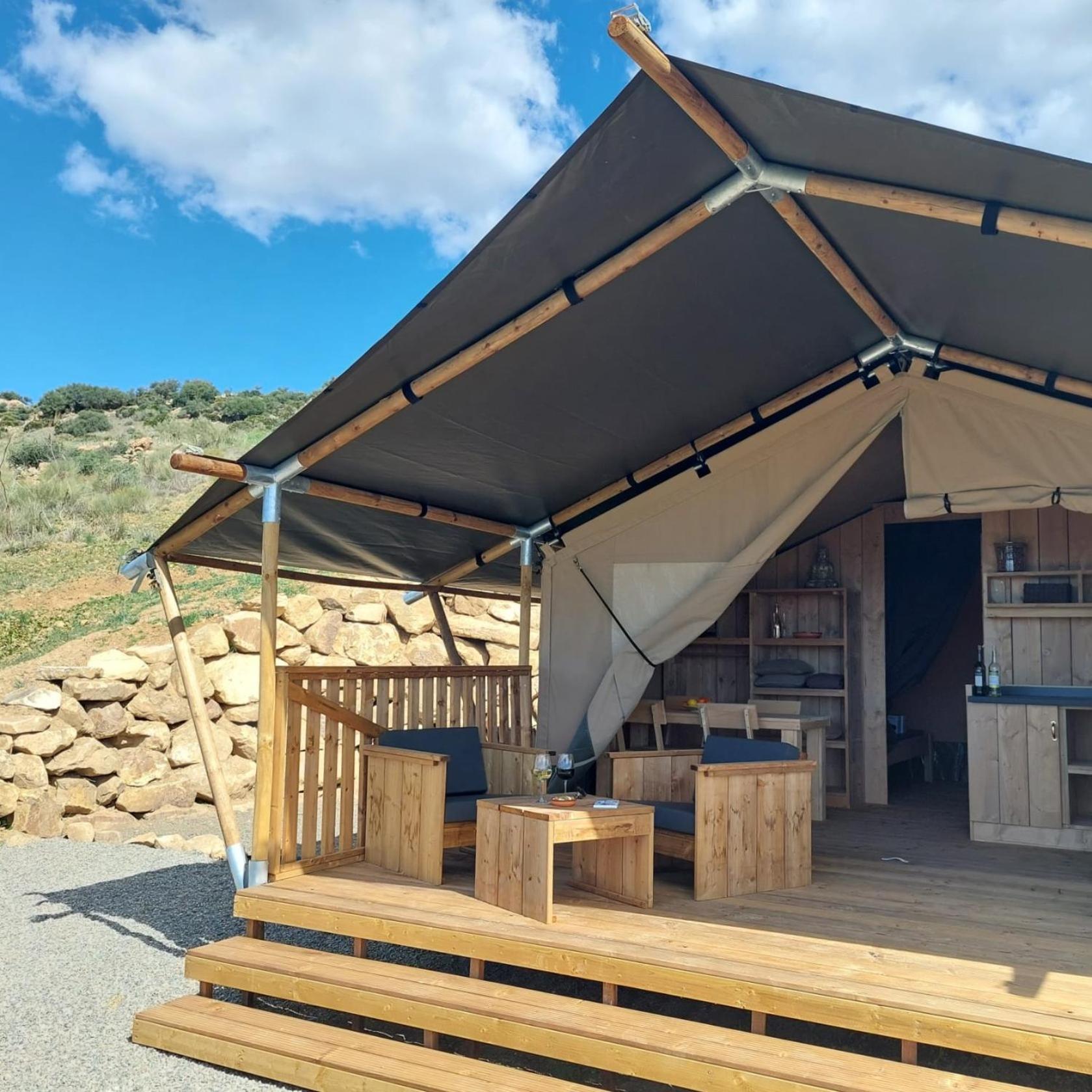 Cactus Hill - Safari Tents - Caminito Del Rey Alora Esterno foto